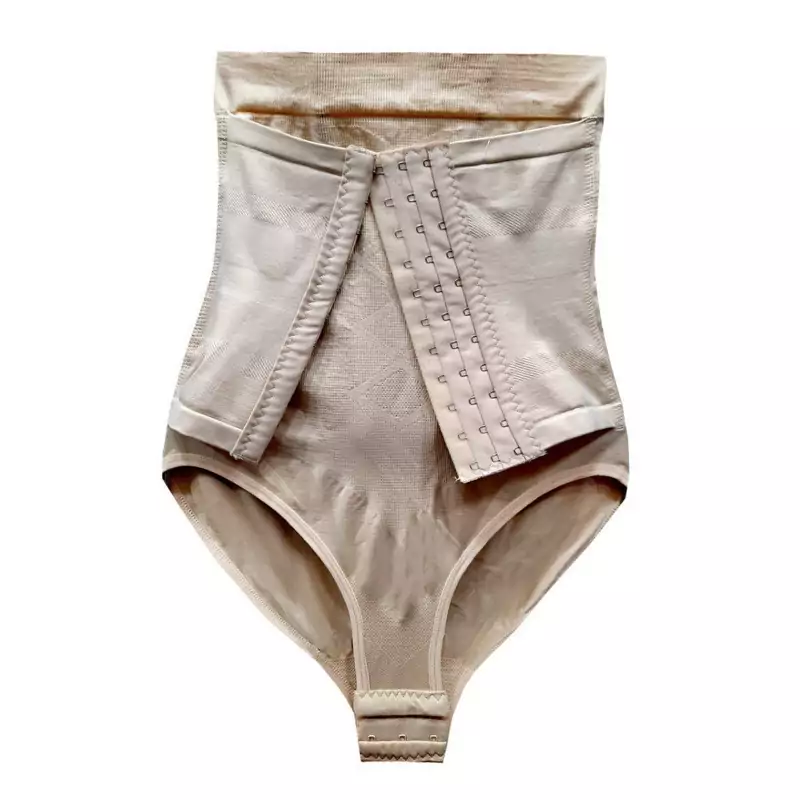 گن(جمع کننده شکم و پهلو و لیفت باسن طبیعی) اسلیپ جلو قزن دار و فاق قزن دار ژله ای